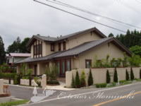 塗り壁施工例 岩手県花巻市