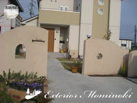 アプローチ施工例 岩手県陸前高田市